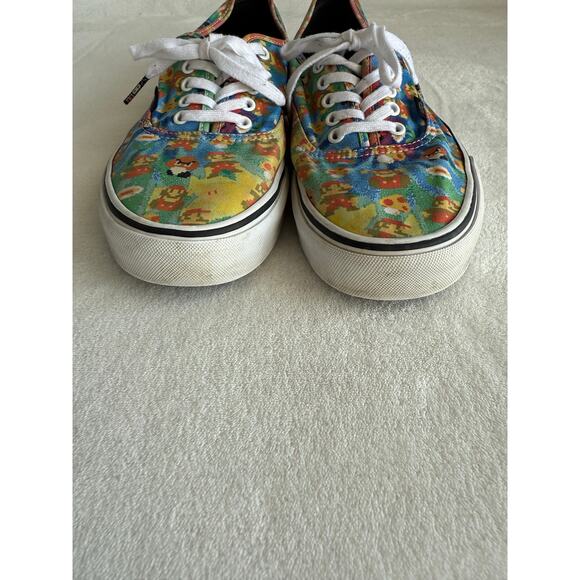 Vans Nintendo Super Mario Brothers Sneakers Skater Gamer Unisex Sz M 11 W 12.5 - Picture 11 of 12